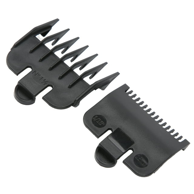 Hair Clipper Guide Combs, Control Length Complete Accessories Easily Position Clipper Guards Cutting Guides For Barber Shop Red/Green,Black