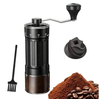 Handground Precision Manual Coffee Grinder: Silent Hand Crank