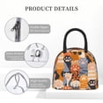 thumbnail image 4 of Salouo Cute Cat Paw for Insulated Lunch Bag for Women/Men - Leakproof Cooler Tote Bag Organizer - Reusable Lunch Box for Office Picnic Hiking Beach-One Size, 4 of 6