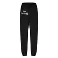 thumbnail image 6 of Edvintorg Korean Fashion Streetwear Pants Women Casual Baggy Sweatpants Elastic Waist Jogger Long Pants Trendy Lounge Trousers With Pockets On Clearance, 6 of 6