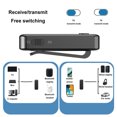 thumbnail image 5 of Dvkptbk 24 Year New Upgraded Bluetooth 5.3 Audio Adapter with Back Clip AUX In Car Bluetooth Receiver Transmitter and Communication Three In One, 5 of 5