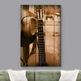 thumbnail image 2 of wall26 Canvas Print Wall Art Guitar Cowboy Hat Farm Horse Ranch Nature Animals Digital Art Realism Decorative Farmhouse Zen Rustic Multicolor Wildlife for Living Room, Bedroom, Office - 24"x36&q, 2 of 5
