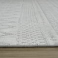 thumbnail image 3 of Rug Branch Cadence Abstract Indoor Area Rug, Grey Cream - 8'x10', 3 of 5