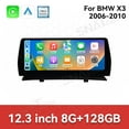 thumbnail image 6 of SNATEEN 12.3 inch Touch Screen Car Radio for BMW X3 2006-2010 GPS Navigation Multimedia Video DVD Carplay Stereo Receiver Head Unit, 6 of 14