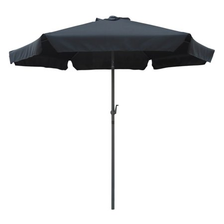 International Caravan St Kitts 8 Tilt Crank Patio Umbrella In