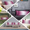 thumbnail image 5 of Rose Red Ombre Body Pillow Cover, Pillowcase Protectors with Zipper, Breathable Decorative Throw Pillow Case Cover, Pink White Gradient Modern Abstract Art Pillow Shams for Couch Sofa 20x54Inch, 5 of 8