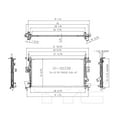 thumbnail image 3 of TYC 13219 Radiator Assembly For 12-16 Ford Focus, 3 of 4