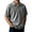 Gray, variant on Men's Clothing Men's Casual T Shirts Lightweight Short Sleeve With Zipper For Outdoor And Everyday Wear Stylish And Comfortable Everyday Exercise Shirt Mens Athletic T Shirt Pack Long Sleeve pl Blue M