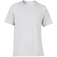thumbnail image 1 of Gildan - Camiseta deportiva transpirable de manga corta para hombre - 100% poliéster (Blanco), 1 of 4