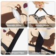 thumbnail image 6 of Dachshund and Wine Pink Pattern Teens Toddler Nap Mat with Pillow, Sleeping Mat Bag for Preschool Daycare 59"x22", 6 of 6