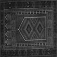 thumbnail image 1 of Ahgly Company Indoor Square Persian Gray Traditional Area Rugs, 6' Square, 1 of 1