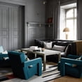 thumbnail image 6 of Cottinch Accent Chair,Utrecht Armchair Recliner with Fabric Modern Design Furniture Sofa Reading Lounge Chair and Club Chair for Indoor Living Room Bedroom, 6 of 9