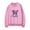 Pink, variant on Clairo Clairo Lamb Long Sleeve Sweatshirts New Logo Merch Cosplay Women Men Fashion Casual Streetwear