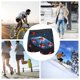 thumbnail image 4 of Fotbe Cosmic Red Sparkle Dice Calzoncillos Tipo Boxer con Bolsa de Soporte Total para Hombre, X-Temp Fresco, Transpirable y de Secado Rápido-Large, 4 of 5