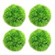 thumbnail image 1 of Wosthever 4 Uds bola de algas marinas verdes plantas de adorno de malezas de agua artificiales para la decoración del acuario del tanque de peces Plantas Artificiales verde 4 * 4cm Wosthever HA044633-02, 1 of 6