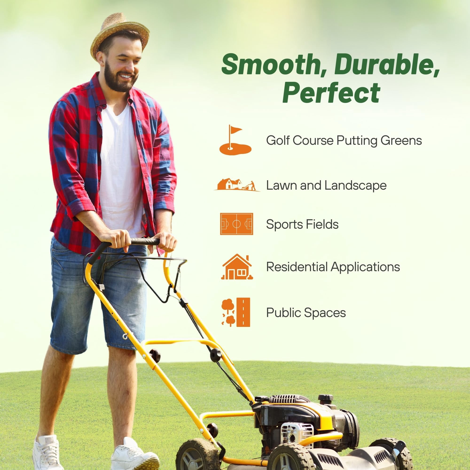 Outsidepride 5 lb. Perennial Shade Tolerant Creeping Bluegrass for Golf Courses & Home Putting Greens