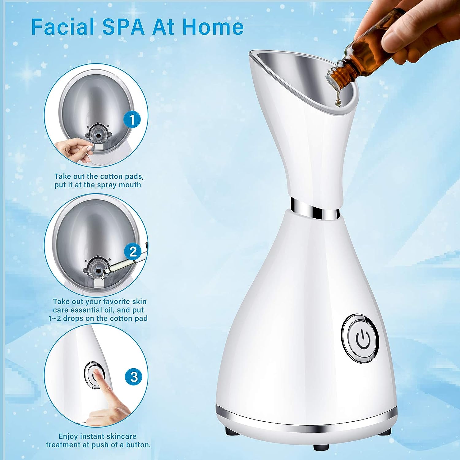 BN-LINK Portable Nano Facial Steamer photo 5