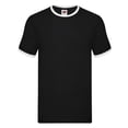 thumbnail image 1 of Fruit of the Loom Mens Ringer Contrast T-Shirt, 1 of 3