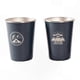 thumbnail image 3 of 4-Piece Stainless Steel Camping Mug Set for Outdoor Picnic, BBQ, Coffee, Wine - Navy Blue, 3 of 5
