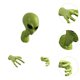 thumbnail image 4 of Escultura de pared de extraterrestre, figura de extraterrestre, colección de artesanías, estatua creativa, decoración de Halloween para dormitorio,, 4 of 5