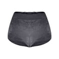 thumbnail image 2 of Jinhomg Hot Pants for Women Plus Size High Waisted Booty Shorts Retro Solid Scrunch Butt Lifting Lounge Shorts Workout Yoga Short Pants Gray XXL, 2 of 7
