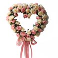 thumbnail image 2 of Valentines Wreath for Front Door Heart Wreath,Vlentines Day Wreath Decoration Door Hanger for Wall Window Porch Home Decor, 2 of 3