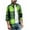 Army Green#, variant on Mens Button-Up Plaid Shirts Long Sleeve Dress Shirt Fashion Casual Holiday Comfy Light Weight Blouse Tops with Pocket White L
