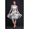 thumbnail image 4 of Bimba Tie-Dye Printed Women Smocked Waist Top Spaghetti Strap Mini Sun Dress-XX-Large, 4 of 5