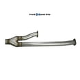 thumbnail image 4 of For Toyota Tundra 14-21 3" Direct Fit Single Exhaust Kit 40 Series Side/Corner Exit Chrome Tip, 4 of 6