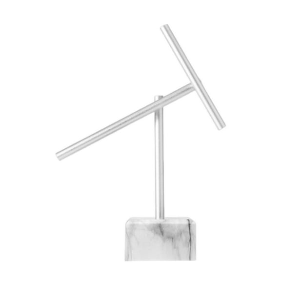 jicheng Chaotic Pendulum Perpetual Motion Machine Fun Decor for Desktop Table Office Silver