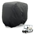 thumbnail image 2 of Cart Cover, Water Golf Cart Rain Protection Protector Black, 2 of 8