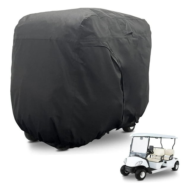 Cart Cover, Water Golf Cart Rain Protection Protector Fits for Black
