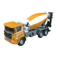 thumbnail image 4 of Siruishop Modèle de Véhicule de Construction 1/60 Bétonnière Modèle Mini Transporteur pour Enfants Jaune, 4 of 8