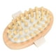 thumbnail image 1 of Cepillo de masaje de madera natural, cepillo corporal, depurador, cuero cabelludo, spa, baño, masaje, 1 of 14