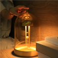 thumbnail image 2 of Inteprter Innovador Led Night Light Dormitorio al lado de la lámpara retro 3000K Luz cálida Led Table Light 4000mah recargable Interruptor Iluminación y accesorios Numero 3 Inteprter HA026747-03, 2 of 4