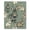 Green, Pattern 5, variant on ODIKA 4'x6' Machine Washable Non-Slip Area Rug, Cottagecore Sage Green High Traffic Rug, Green, 1007310