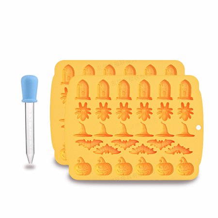 

Luckinbaby Halloween Baking Tool Mold with Skull Shape Decoration DIY Tool
