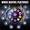thumbnail image 7 of EIGIIS Smart Watch for Men Women Bluetooth Call (Answer/Make Call) 3ATM Waterproof 1.45'' Fitness Watch Tracker, 7 of 7