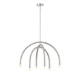 thumbnail image 3 of Trade Winds Cynthia 6-Light Chandelier in Matte Black, 3 of 5