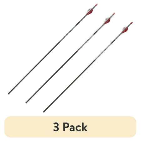 (3 pack) Realtree Edge 29 High Strength Carbon Arrow Black