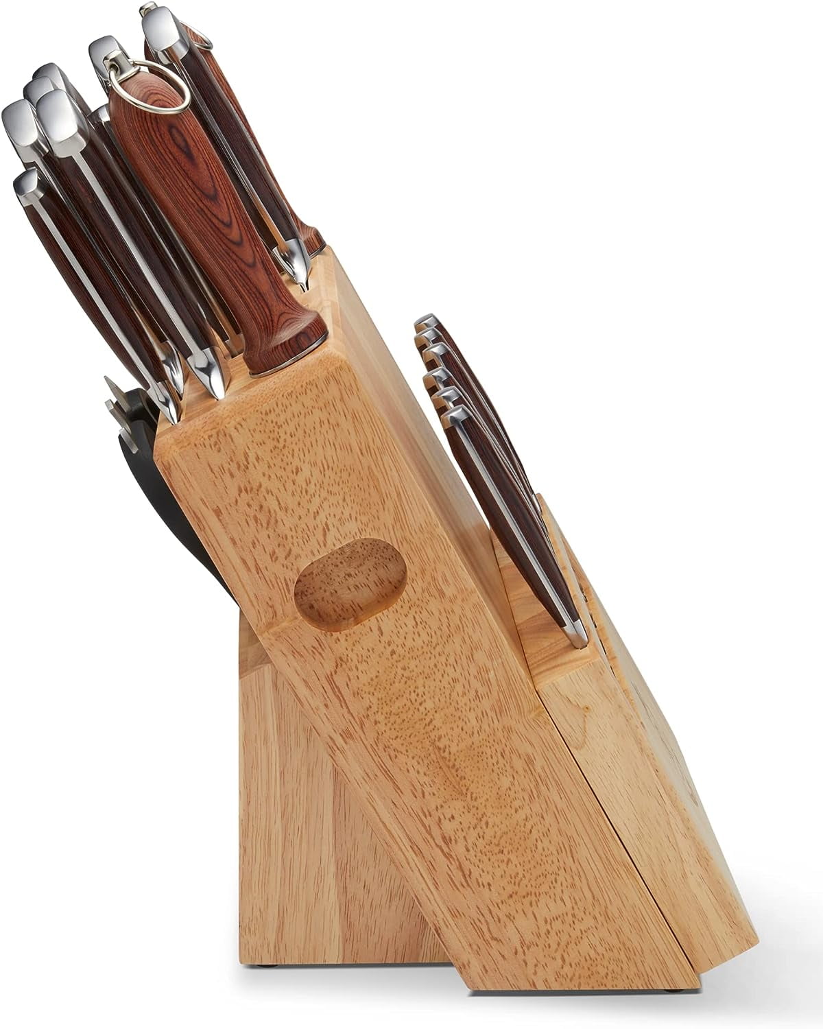 Bavarian Knife Works Perfect Combo 19 PCS Kitchen Knife Set with Steak Knives