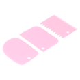 thumbnail image 3 of 3 unids/set raspador para crema de pastel cortadores de pasta raspador herramienta de cocina herramienta para hornear DIY, 3 of 8