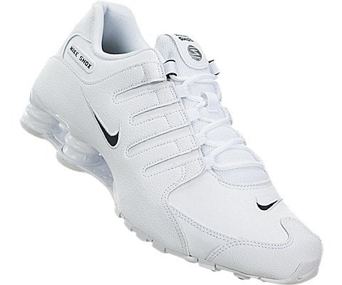 Levántate Lugar de la noche a tiempo Nike Men's Shox NZ Running Shoe White / Black - White - 10.5 D(M) US -  Walmart.com