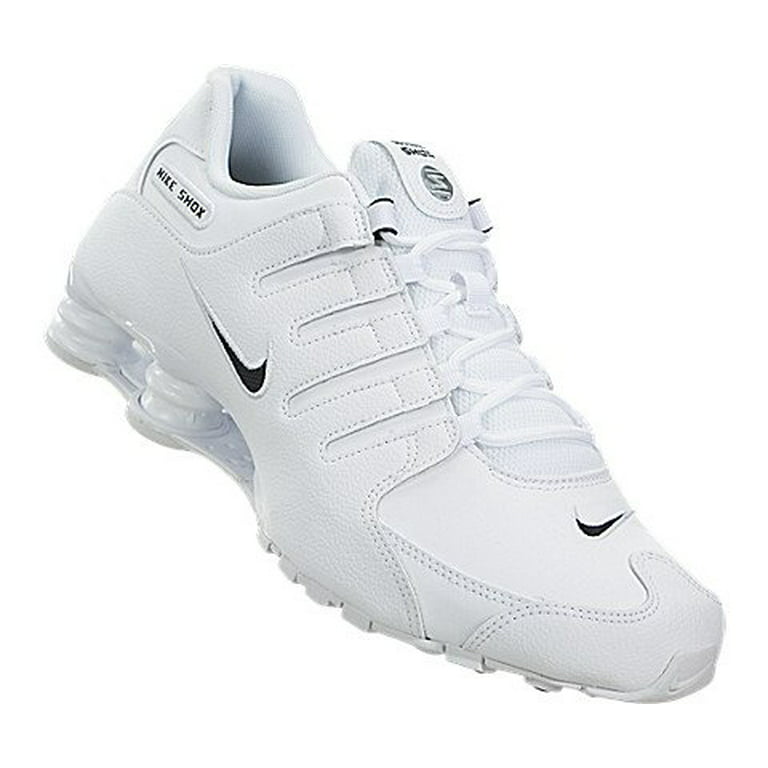 Shox NZ Running Shoe White / Black - White - 10.5 D(M) US Walmart.com