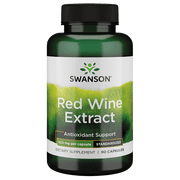Swanson Red Wine Extract 500 mg 90 Capsules