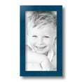 thumbnail image 2 of ArtToFrames 6" x 11" Blue Picture Frame, 6x11 inch Blue Wood Poster Frame (WOM-4427),  Pack, 2 of 8