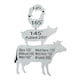 thumbnail image 3 of Guía de Temperatura de la Carne Strade Fareast Limited Accesorio de Refrigerador, 3 of 8