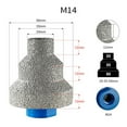 thumbnail image 3 of Embouts de Forage pour Évier et Accessoires d'Angle pour Menuiserie et Agrandissement de Précision, 3 of 9