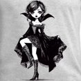 thumbnail image 3 of CafePress - Vampire Girl Long Sleeve T Shirt - Unisex Cotton Long Sleeve T-Shirt, 3 of 4
