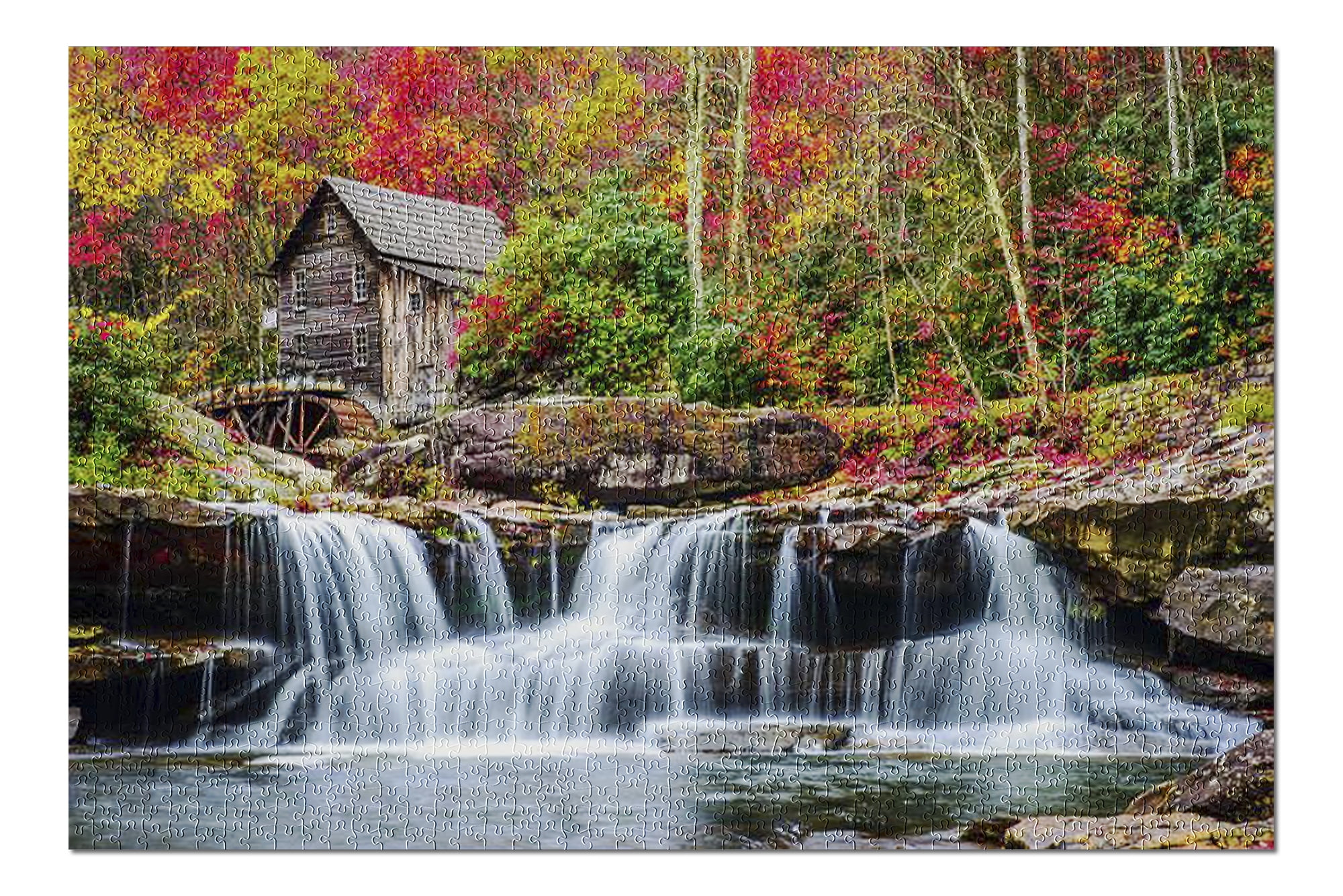 Glade Creek Grist Mill in Spring, Babcock State Park, West 